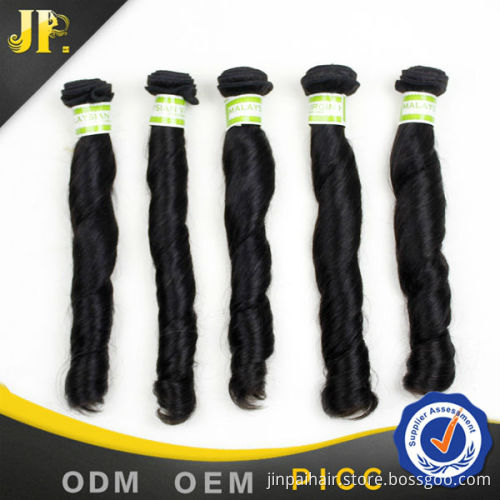 100% human unprocessed malaysian hair spring hair curler